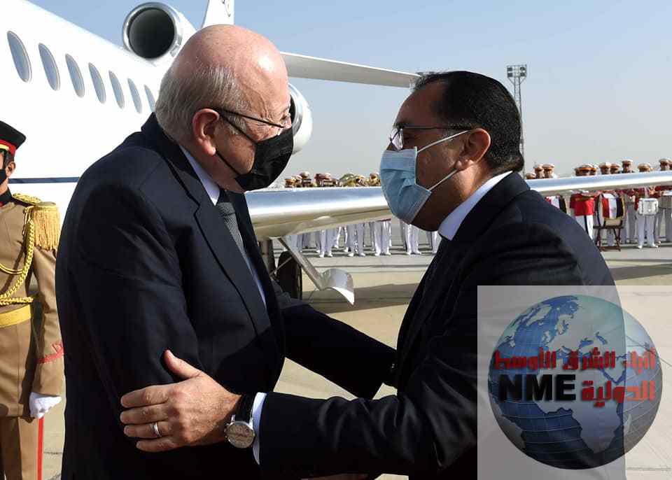 رئيس الوزراء يستقبل رئيس الحكومة اللبنانية بمطار القاهرة 1 265807340 290728806430880 4774601394864070456 n