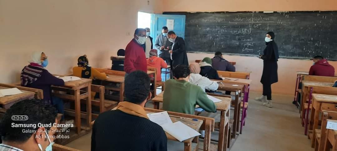 رئاسة غارب بالبحر الأحمر يتفقد لجان إمتحانات كلية التجارة ( مركز التعليم المدمج ) 1 FB IMG 1644167181538 1