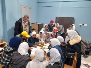 ثقافة السويس تناقش( المراه نصف المجتمع ) بمدرسة طلعت حرب الاعداديه المشتركة 3 IMG 20220315 WA0054