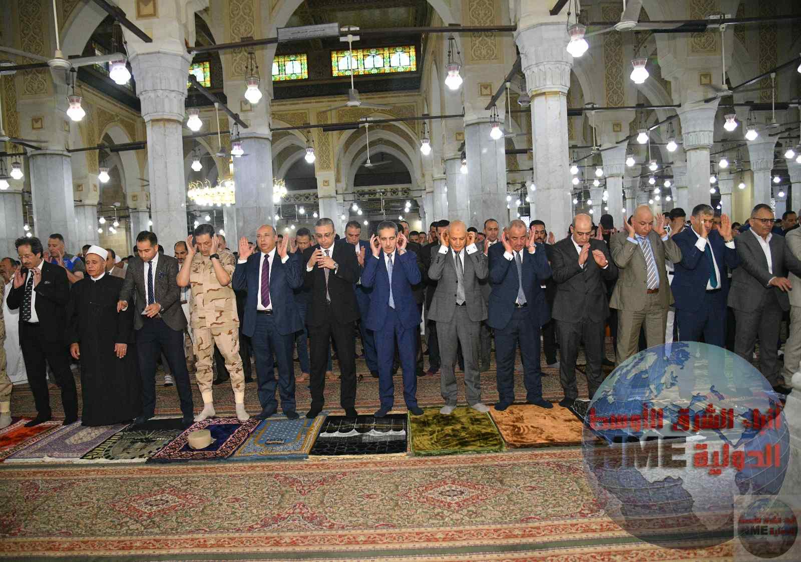 محافظ الغربية يؤدي صلاة عيد الأضحى بالسيد البدوي