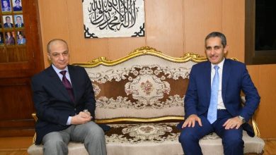 محافظ الغربية يهنئ اللواء خالد عبد السلام مدير أمن الغربية الجديد 