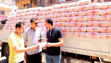 ضبط 10 طن سكر تمويني ناقص الوزن قبل توزيعه على أصحاب بطاقات الدعم