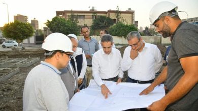 جولة مسائية لمحافظ الغربية لتفقد مشروعات الرصف والتطوير بالمحلة