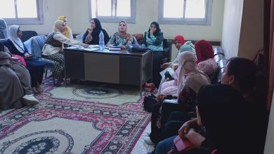 إجتماع هام مع مشرفات التمريض بالوحدات الصحية بابشواى لمناقشة تطوير الأداء 