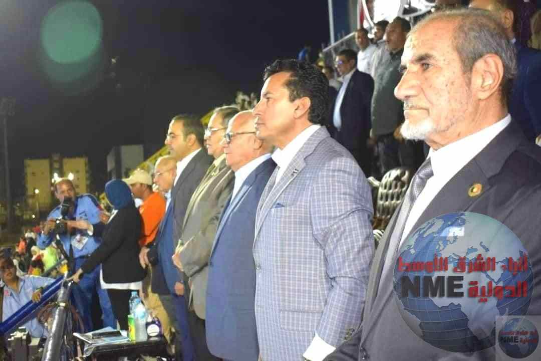 وزير الرياضة و محافظ بورسعيد يفتتحان بطولة الجمهورية للشركات في نسختها 56 
