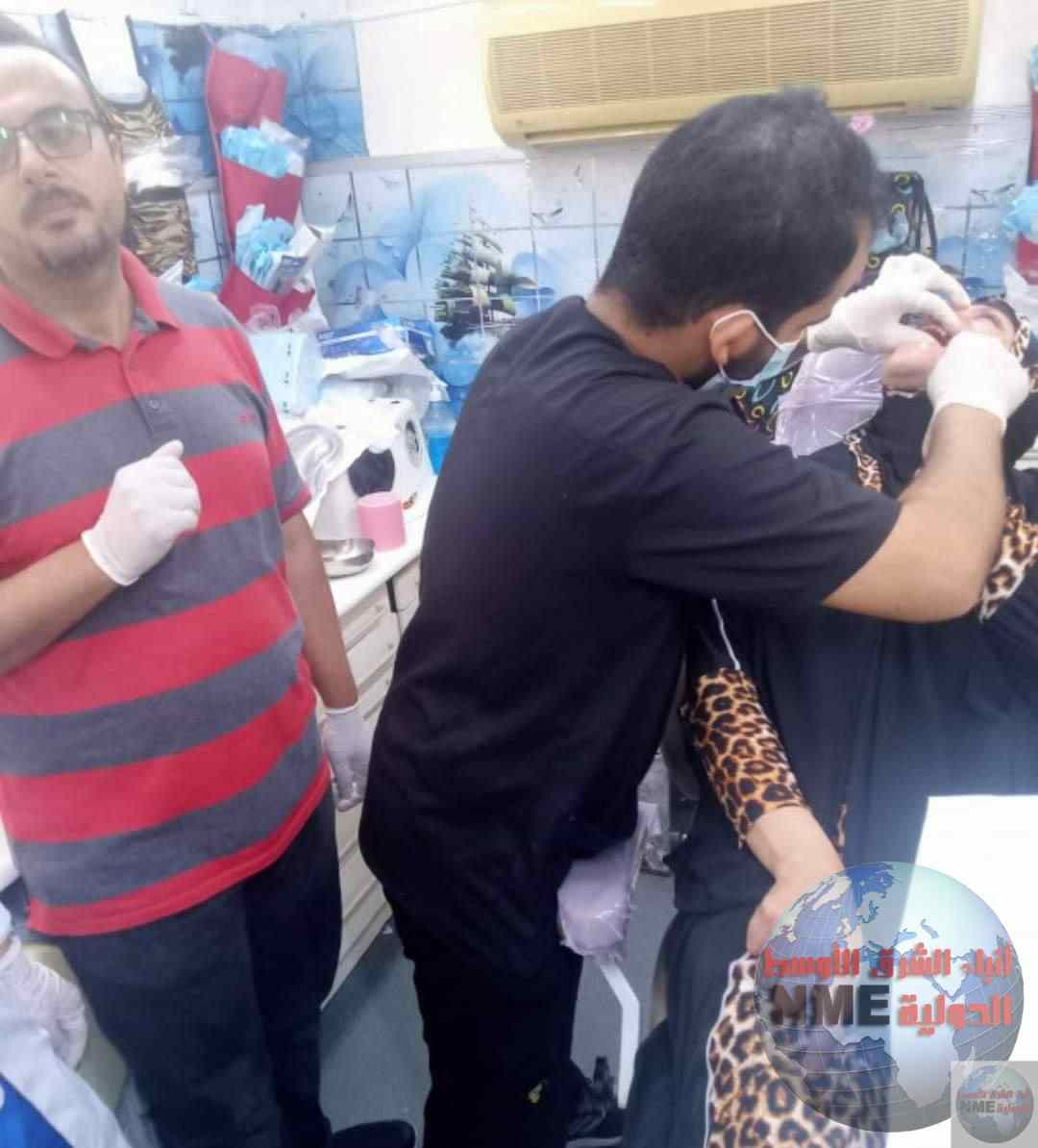 حي العجمي بالإسكندرية ينظم قافلة طبية بالتعاون مع كلية طب الأسنان باخر شارع الحديد و الصلب 