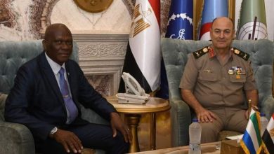 فعاليات الإجتماع الأول للجنة التعاون العسكرى المصرية السيراليونية