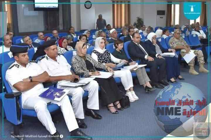 اللواء محمد الشريف و جلسة المجلس التنفيذي لمحافظة الإسكندرية