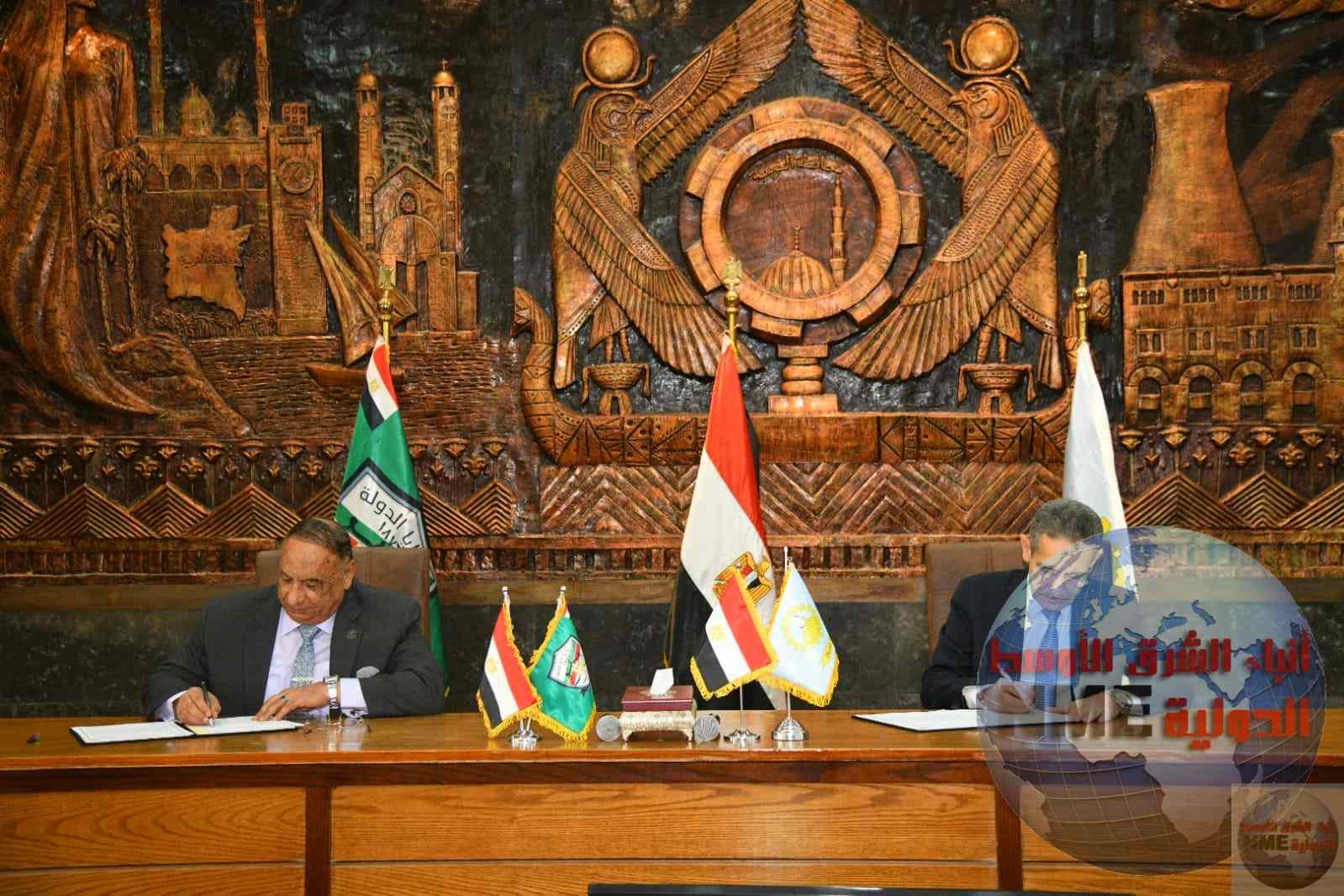 بروتوكول تعاون بين محافظة الغربية وهيئة قضايا الدولة لتبادل المعلومات رقمياً 