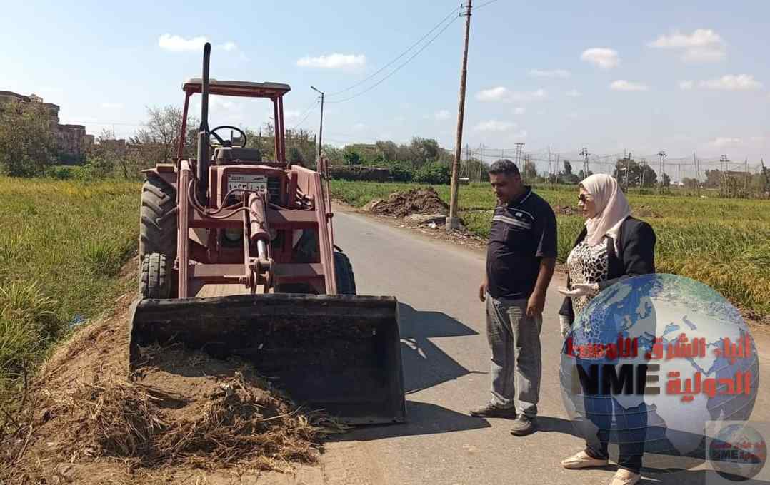 متابعات دورية لرئيس مركز ومدينة السنطه لكافة الأعمال بقرى المركز