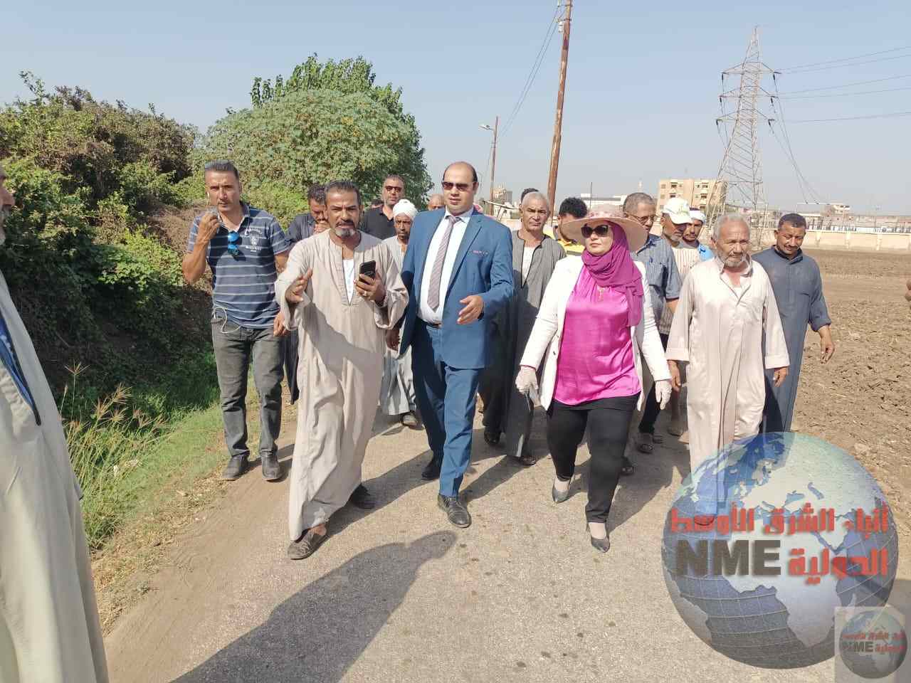 السنطه تواصل العمل الليل بالنهار