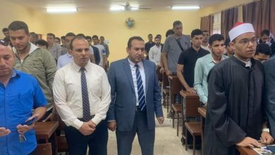 احتواء غضب طلاب كلية أصول الدين والدعوة بالمنصورة تجاه فلسطين