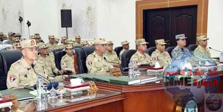 محمد زكى  يشهد تنفيذ المرحلة الرئيسية لمشروع مراكز القيادة التعبوى (جالوت -2) للمنطقة الغربية العسكرية 