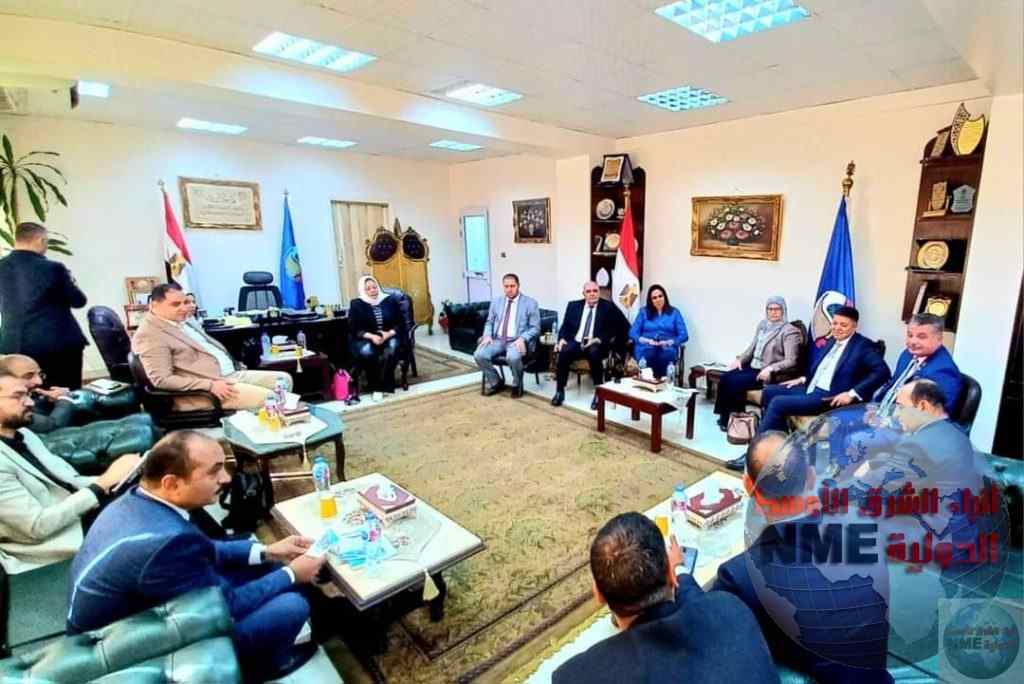 نائب محافظ البحيرة ورئيس الهيئة العامة للتنمية الصناعية تفتتحان فرع هيئة التنمية الصناعية بمدينة دمنهور 