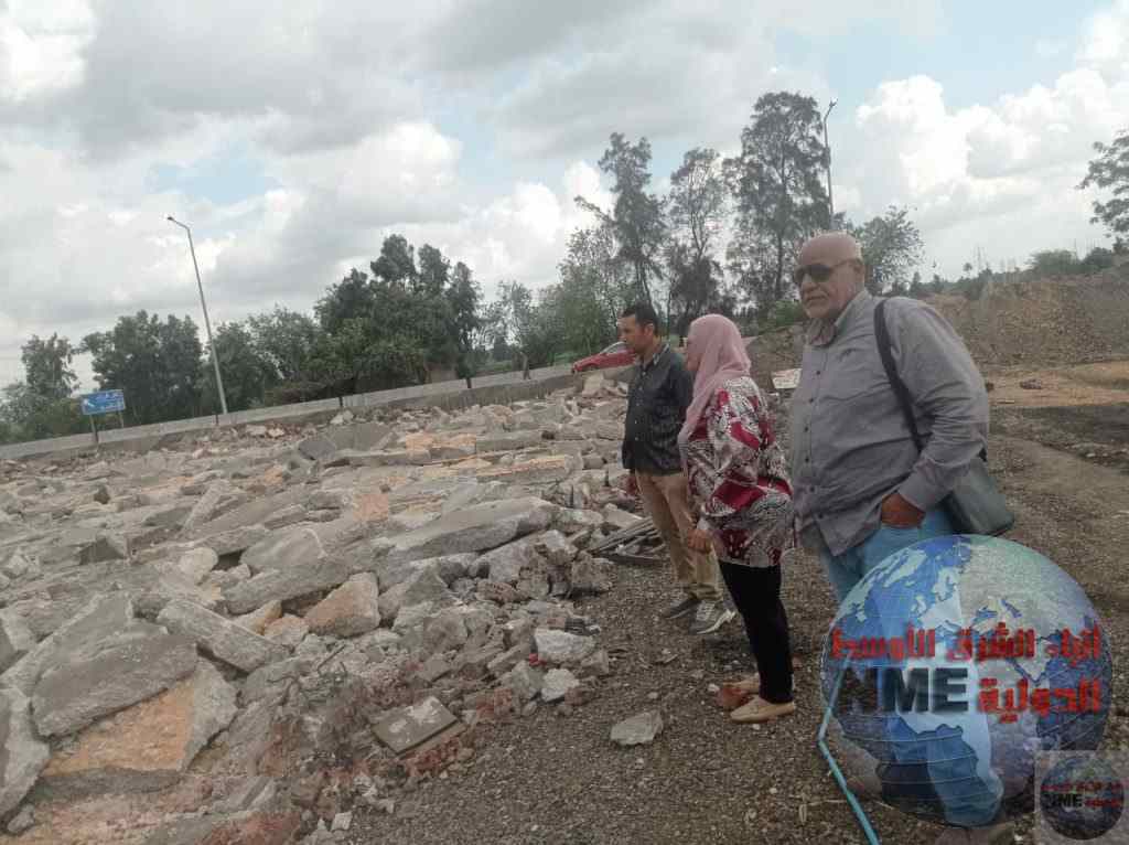 رئيس مركز ومدينة السنطة تقود حملة مكبرة لإزالة التعديات الغير قانونية