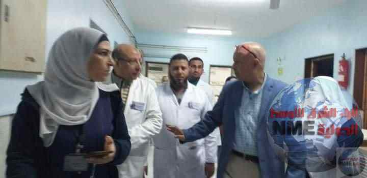 سامح العشماوى يشيد بأداء العاملين بمستشفى ابشواى خلال زيارتة المفاجئة على عدد من المستشفيات 