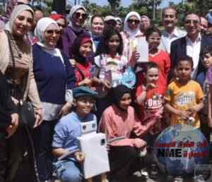 محافظ الإسكندرية يفتتح معرض الأسر المنتجة بحديقة الشلالات القبلية