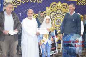 مركز شباب منشاة علوان  يكرم حفظة القران الكريم