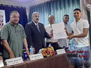 تكريم اوائل الثانويه العامه للبنين بمطوبس بحضور رئيس المدينة والقيادات السياسية