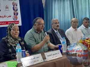 تكريم اوائل الثانويه العامه للبنين بمطوبس بحضور رئيس المدينة والقيادات السياسية