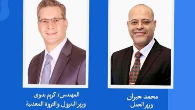 جبران وبدوي بشرى سارة لعمال الشركات المعاونة لقطاع البترول 