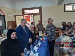 رئيس مركز ومدينة مطوبس يكرم اوائل الثانوية العامة بمدرسة منيةالمرشد الثانوية المشتركة