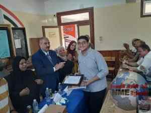 رئيس مركز ومدينة مطوبس يكرم اوائل الثانوية العامة بمدرسة منيةالمرشد الثانوية المشتركة