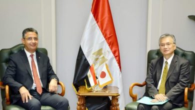 شريف فاروق يستقبل أوكا هيروشي لبحث مجالات وسبل التعاون المشتركة