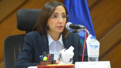 جاكلين عازر محافظ البحيرة