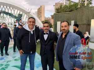 رئيس الاتحاد العام لشباب العمال يهنئ الزوجين خالص المباركات واجمل التهانى