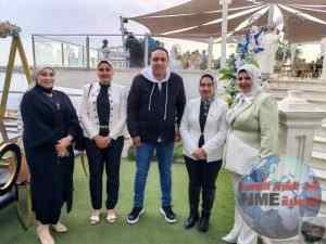 رئيس الاتحاد العام لشباب العمال يهنئ الزوجين خالص المباركات واجمل التهانى