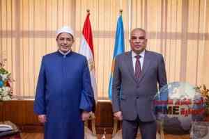 رئيس جامعة طنطا يستقبل رئيس جامعة الأزهر 3 رئيس جامعة طنطا يستقبل رئيس جامعة الأزهر