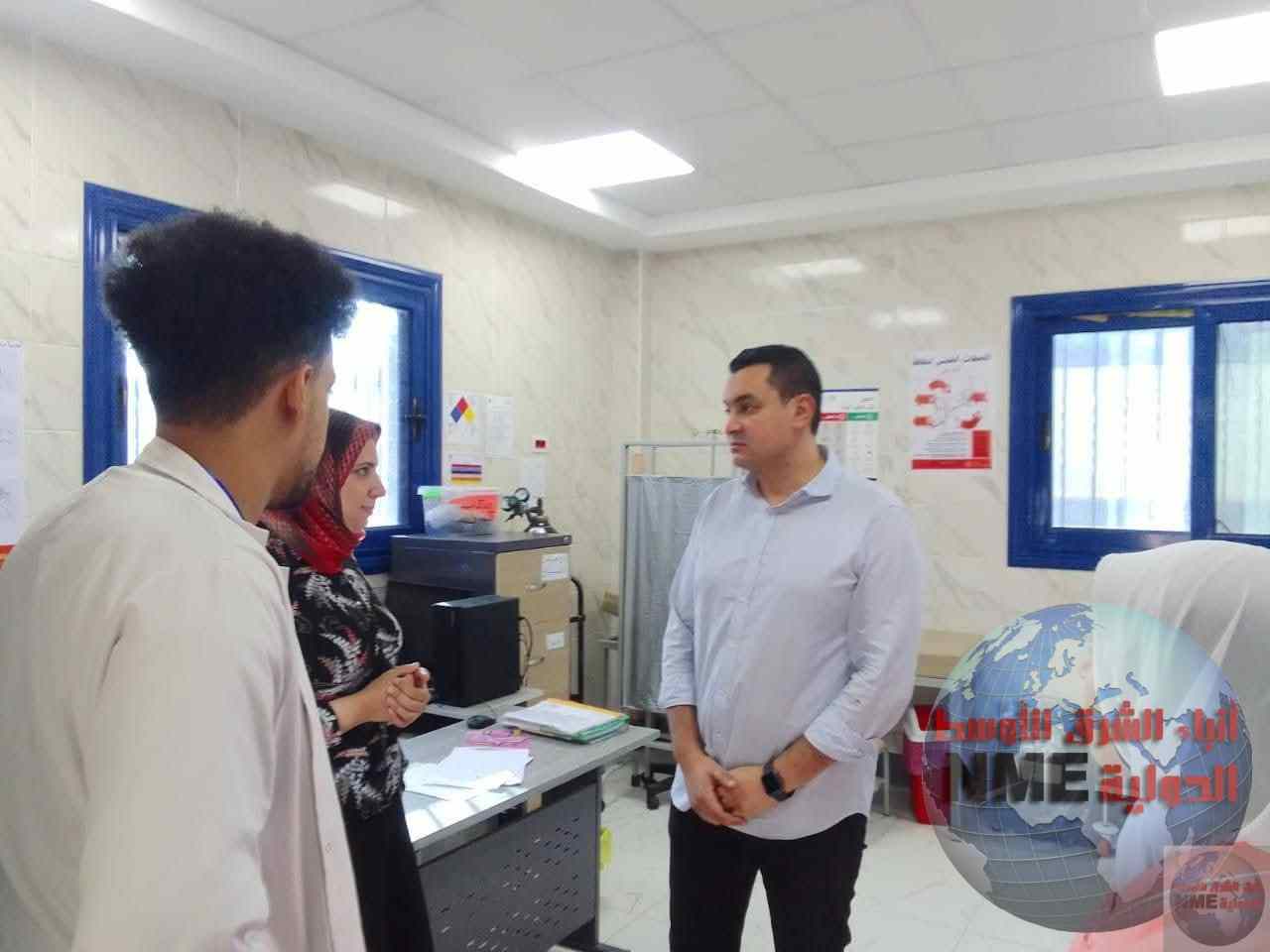 وكيل مديرية الصحة يتفقد العمل بوحدتي طب أسرة الملقة والبيضا بكفر الدوار ، مساءا 