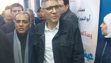 محافظ الجيزة يفتتح مبنى الغسيل الكلوي الجديد بمستشفى أبو النمرس