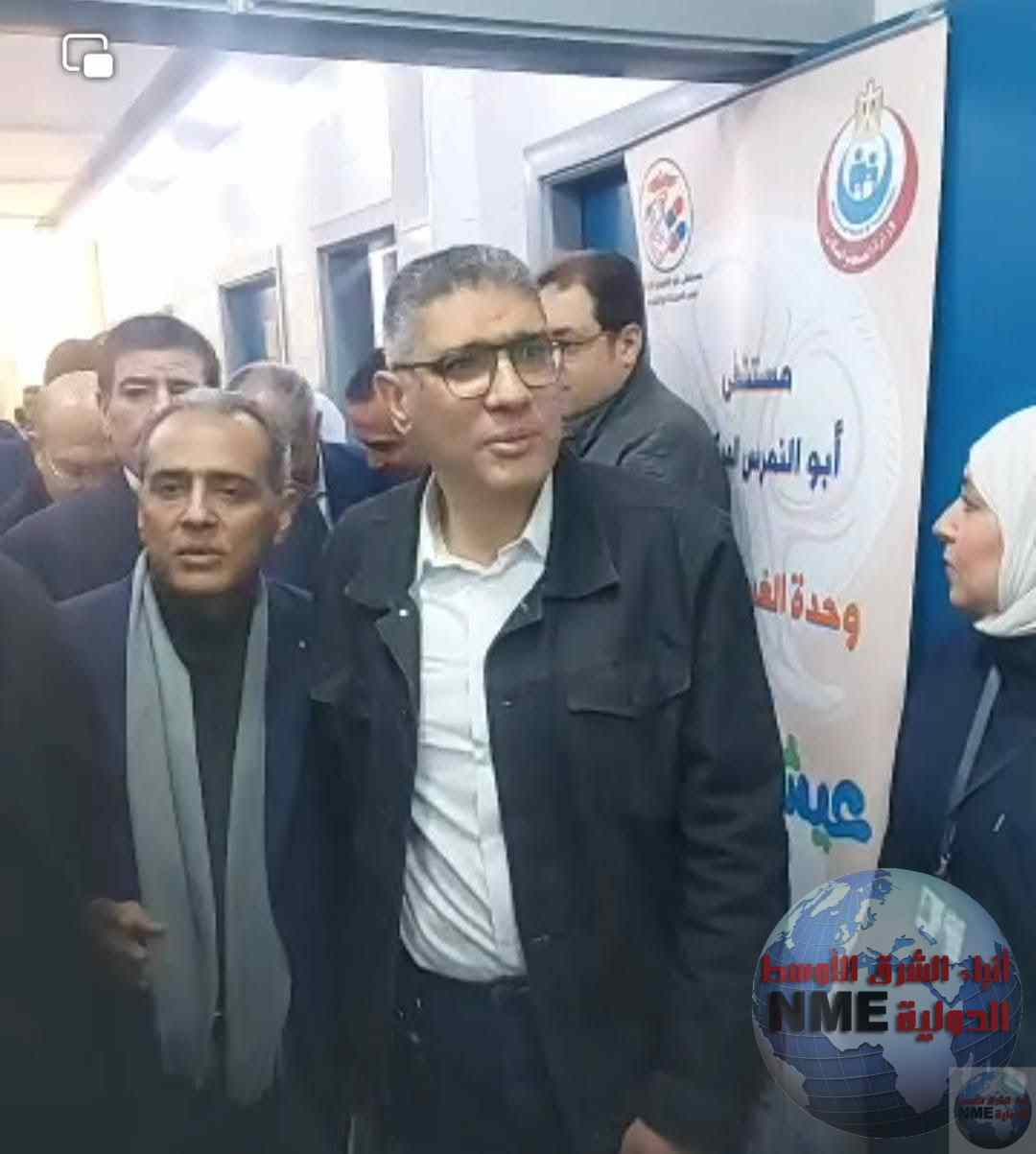 محافظ الجيزة يفتتح مبنى الغسيل الكلوي الجديد بمستشفى أبو النمرس