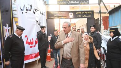 محافظ الغربية يواصل متابعته الميدانية في اليوم الثاني لجولة الاعادة لانتخابات مجلس النواب بمركز ومدينة السنطة 