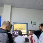 لأول مرة : استخدام تقنية الأشعة التداخلية بمستشفي صدر دمنهور لسحب عينة من مريض .