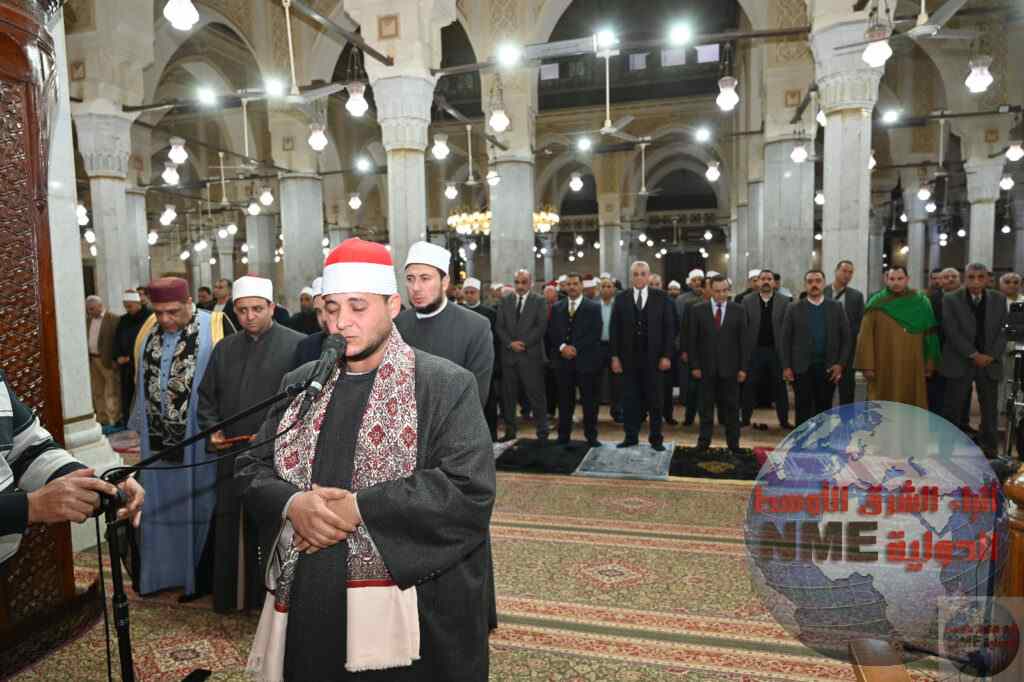 محافظ الغربية يشهد احتفال الإسراء والمعراج بالمسجد الأحمدي