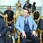 محافظ البحيرة ومدير الأمن يقدمان التهاني بعيد الميلاد المجيد لنيافة الأنبا إيلاريون بمقر المطرانية بدمنهور