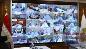 منال عوض تتابع من مركز سيطرة الشبكة الوطنية للطوارئ بالوزارة