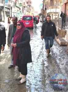 متابعة ميدانية مكثفة لمواجهة آثار الطقس السيئ بالسنطة