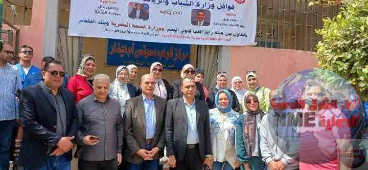 قافلة طبية مجتمعية بمركزشباب دسونس ام دينار