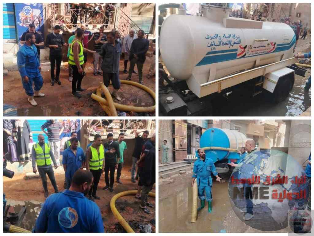 رئيس مياه الغربية يوجّه بتدخل عاجل لحل أزمة الصرف الصحي بقرية ميت غزال