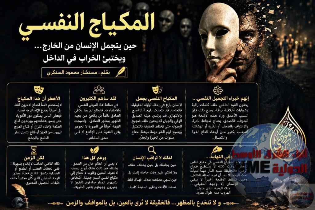 محمود السنكري يكتب: المكياج النفسي