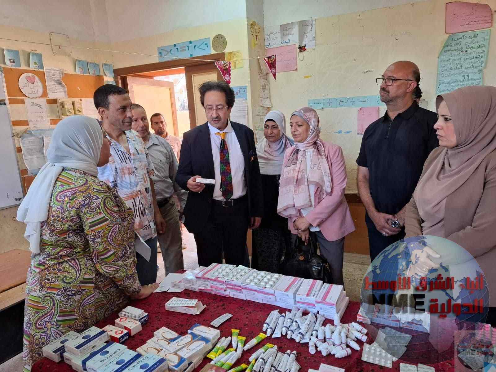 جامعة طنطا تُنظّم قافلة تنموية شاملة بالطالبية.. 625 كشفًا طبيًا و7 فصول لمحو الأمية ضمن "حياة كريمة"