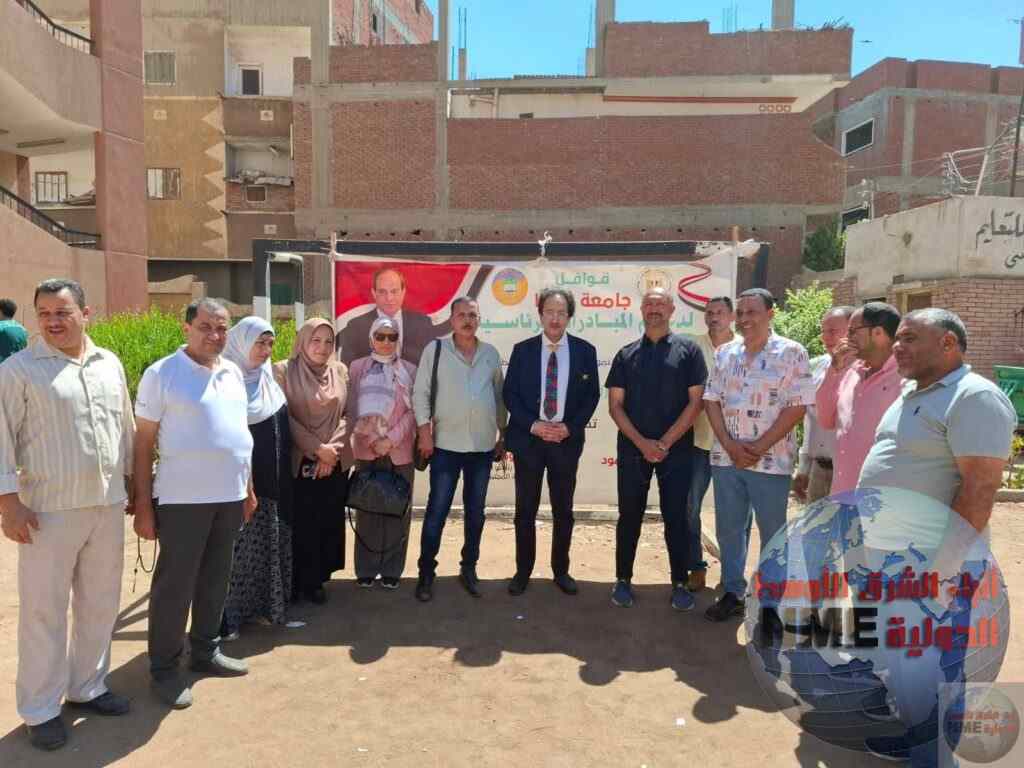 جامعة طنطا تُنظّم قافلة تنموية شاملة بالطالبية.. 625 كشفًا طبيًا و7 فصول لمحو الأمية ضمن "حياة كريمة"